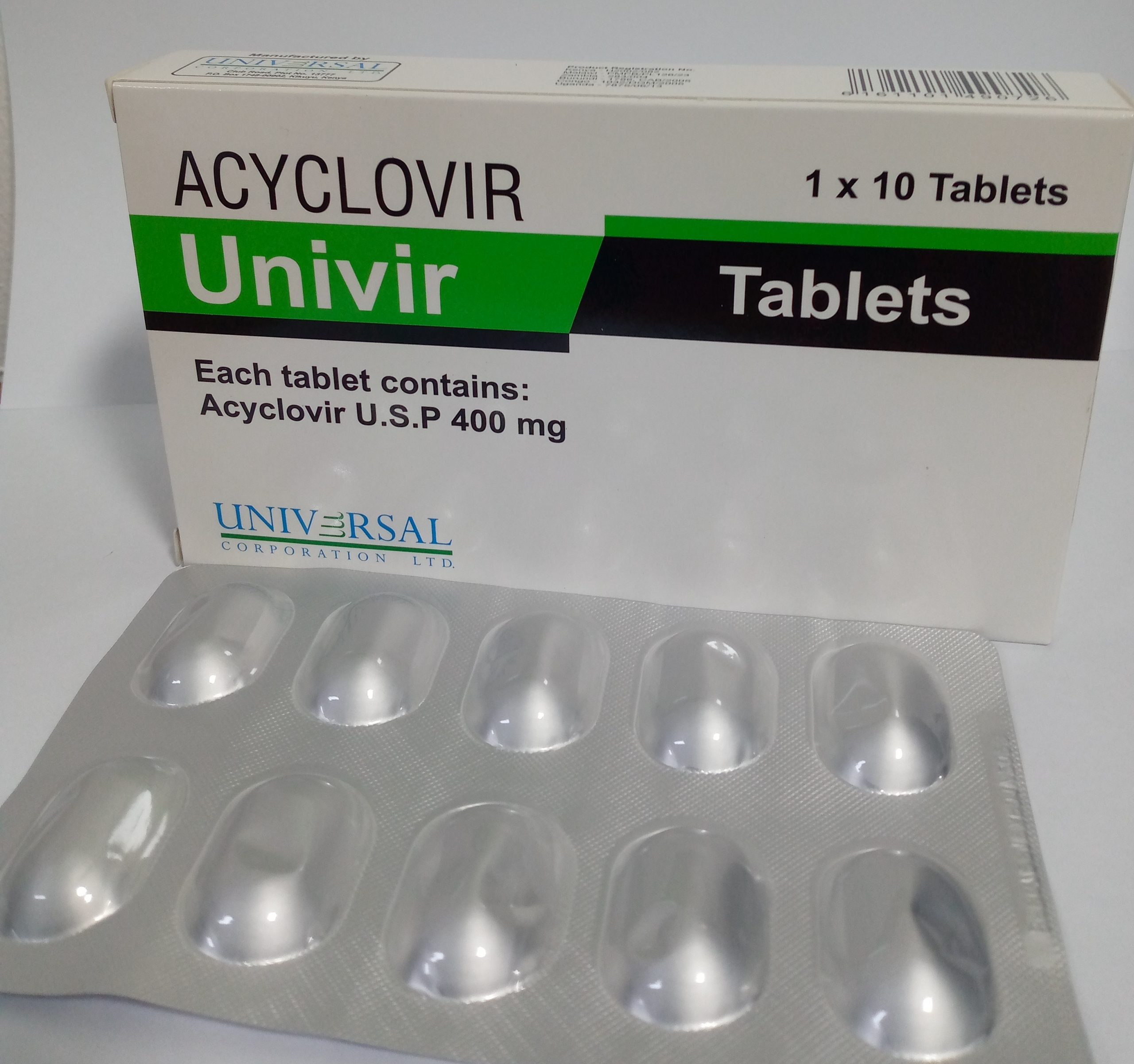 what are acyclovir tablets 400mg used for