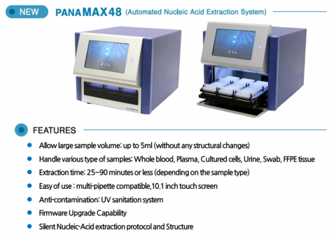 Panamax 48 DNA/RNA Extraction system | Africa Medical Supplies Platform