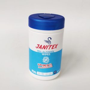 Janitor Alcohol Wipes 80's FDA Approved