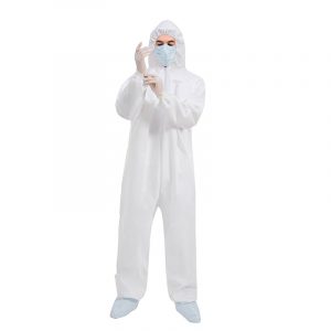 disposable isolation coverall