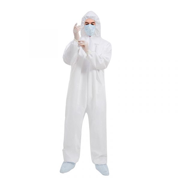 disposable isolation coverall