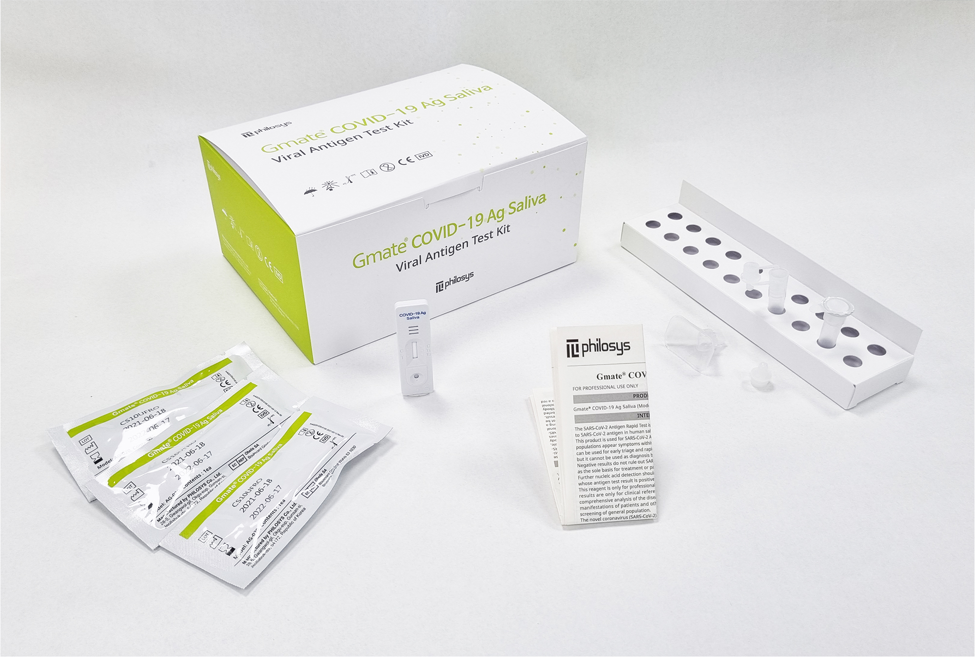 Gmate saliva antigen test kit
