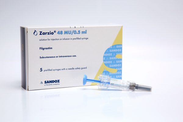 Zarzio (Filgrastim) 48MU / 0.5mL, 5 pre-filled syringes | Africa ...