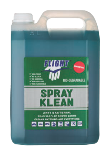 5 l Spray Klean Anti Bacterial Hard Surface Cleaner 2 Surface cleaner