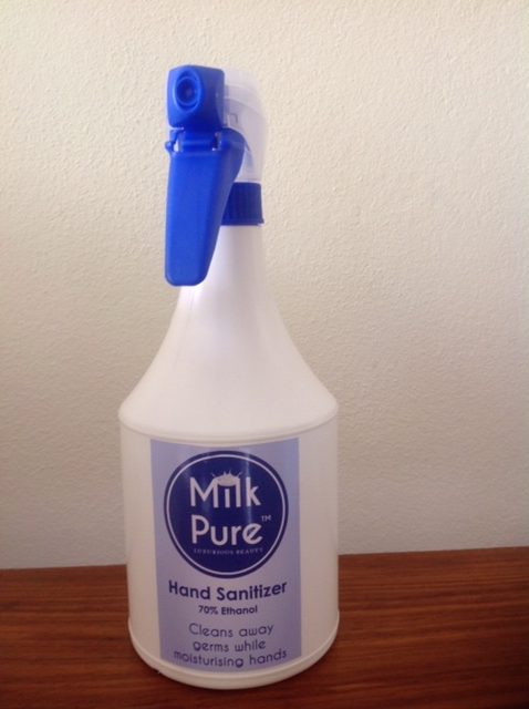 750ml 70% Ethanol Milk Pure Hand Sanitizer