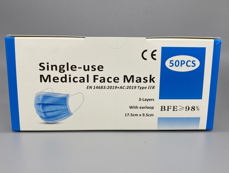 2. Level 2 Adult face masks 3-ply-box